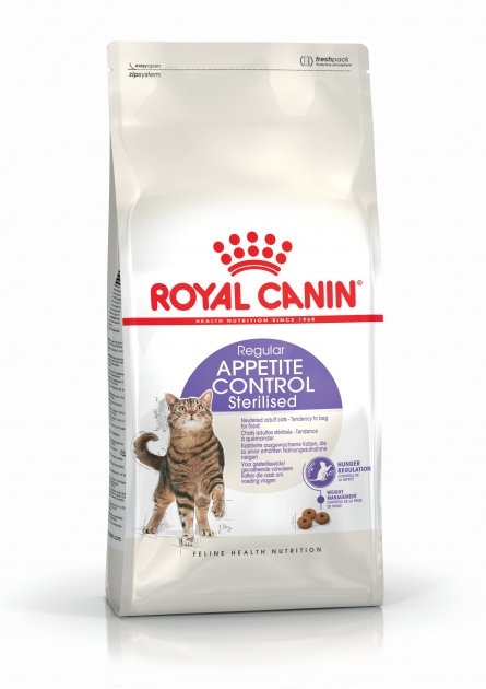 Корм сухой для стерилизованных котов Royal Canin Appetite Control от 1 до 7 лет которые выпрашивают еду, 2 кг