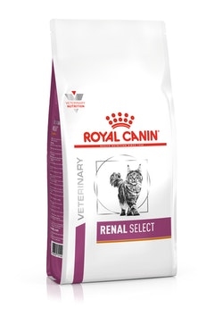 Корм сухой для взрослых кошек Royal Canin Renal Select Feline с хронической почечной недостаточностью, 2 кг