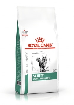 Корм сухой для взрослых кошек Royal Canin Satiety Weight Management Feline страдающих от избыточного веса, 0,4 кг