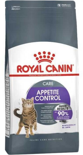 Корм сухой для котов Royal Canin Appetite Control от 1 года до 7 лет склонных к выпрашиванию еды, 2 кг