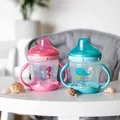 Кружка-непроливайка Canpol babies Sweet fun блакитна, 57/300_blu, 180 мл