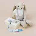 Пустушка силіконова Canpol Babies Bonjour Paris симетрична 22/648_blu, 6-18 місяців, 2 шт