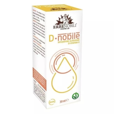 Витамин D Erbenobili Vitamin D Supplement, D Noble капли по 30 мл во флак.