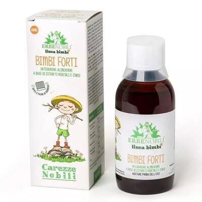 Защита и восстановление иммунитета для детей Erbenobili Bimbi Forti, 150 мл