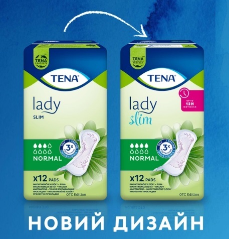 Прокладки урологические Tena Lady Slim Normal, 12 штук