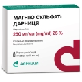 Магнію сульфат-Дарниця розчин д/ін. 250 мг/мл по 10 мл №10 в амп.