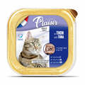 Корм влажный Plaisir Adult Sterilized Cat Terrine с тунцем для взрослых стерилизованных кошек, 100 г