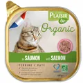 Корм вологий Plaisir Bio Organic Adult Cat Terrine з лососем для дорослих котів, 100 г