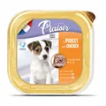 Корм вологий Plaisir Puppy Terrine з куркою для цуценят, 100 г