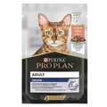 Корм влажный Purina Pro Plan Adult Indoor для кошек с лососем в подливке, 85 г
