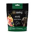 Ласощі для собак Savory Mobility Crunchy Snacks для кісток з кролем та чорноплідною горобиною, 200 г