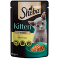 Корм вологий для кошенят Sheba Kitten курка в соусі, 85 г