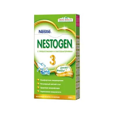 Суміш суха молочна Nestogen 3 для дітей від 12 місяців, 350 г