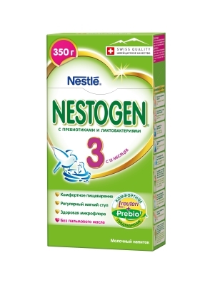 Суміш суха молочна Nestogen 3 для дітей від 12 місяців, 350 г