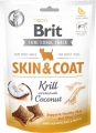 Лакомство для собак Brit Skin & Coat криль с кокосом, 150 г