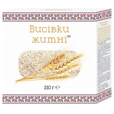 Отруби Фармаком ржаные, 210 г