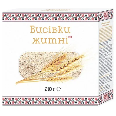 Висівки Фармаком житні, 210 г