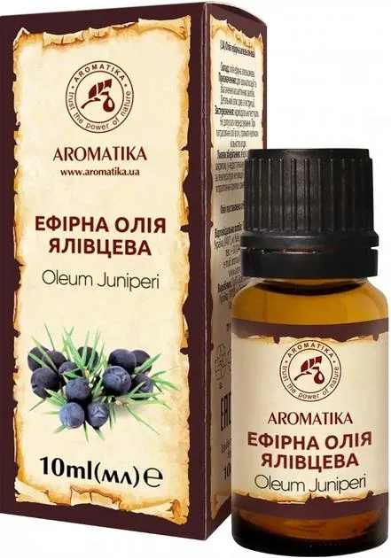 Олія ефірна Ароматика Ялівцева, 10 мл