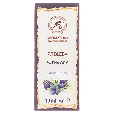 Олія ефірна Ароматика Ялівцева, 10 мл
