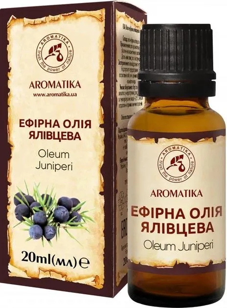 Олія ефірна Ароматика Ялівцева, 20 мл