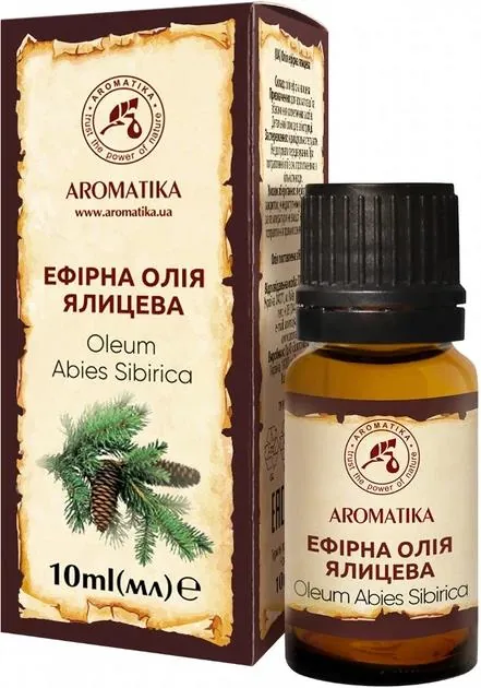 Олія ефірна Ароматика Ялицева, 10 мл