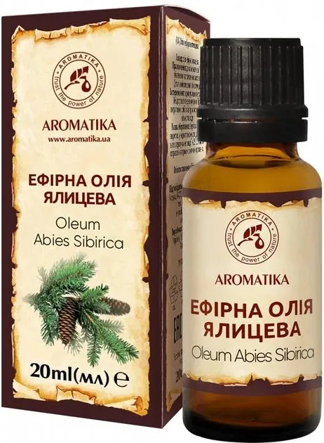Олія ефірна Ароматика Ялицева, 20 мл