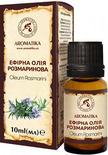 Олія ефірна Ароматика Розмаринова, 10 мл