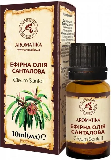 Олія ефірна Ароматика Санталова, 10 мл