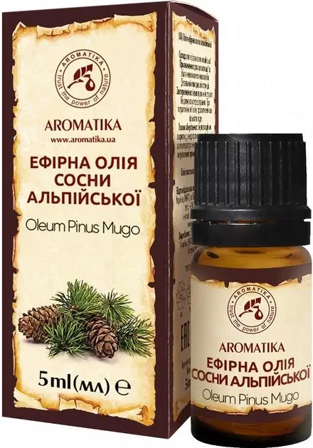 Олія ефірна Ароматика Сосни альпійської, 5 мл