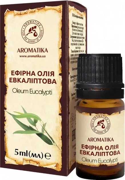 Олія ефірна Ароматика Евкаліптова, 5 мл