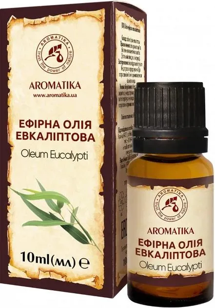 Олія ефірна Ароматика Евкаліптова, 10 мл