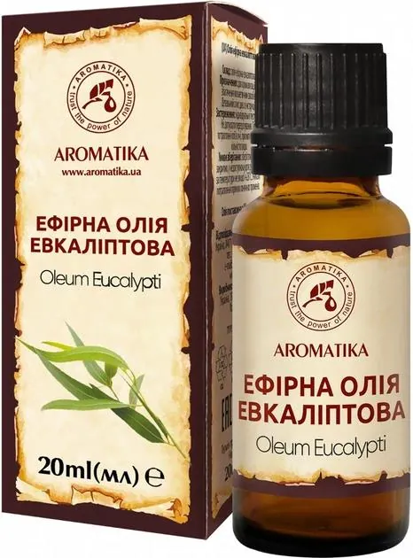 Олія ефірна Ароматика Евкаліптова, 20 мл