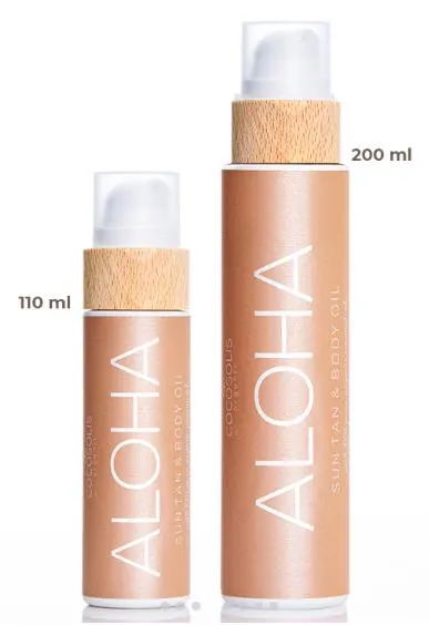 Олія для засмаги Cocosolis Aloha Suntan & Body Oil аромат кокосу, 110 мл