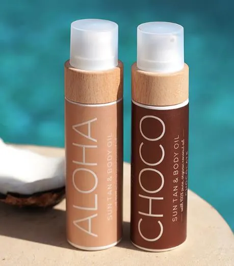 Олія для засмаги Cocosolis Aloha Suntan & Body Oil аромат кокосу, 110 мл