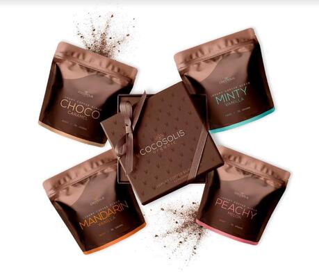 Скраб для тела Cocosolis Luxury Coffee кофейный, набор (4 шт х 70 г), 280 г