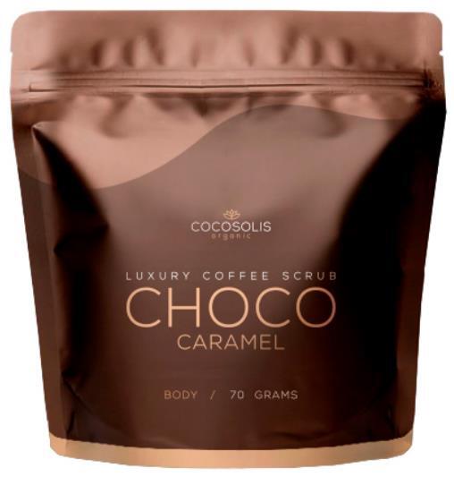 Скраб для тела Cocosolis Luxury Coffee кофейный, набор (4 шт х 70 г), 280 г
