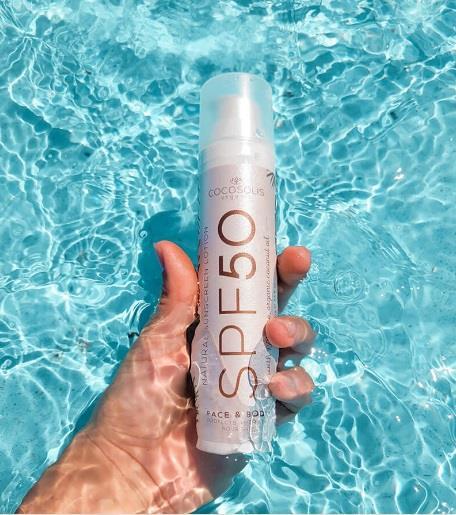 Солнцезащитный лосьон Cocosolis SPF50 Natural Sunscreen, 100 мл
