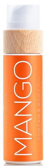 Масло для загара Cocosolis Mango Suntan & Body Oil аромат тропического манго, 110 мл
