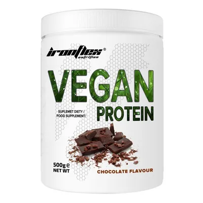 Протеїн рослинний IronFlex Nutrition Vegan Protein шоколад, 500 г