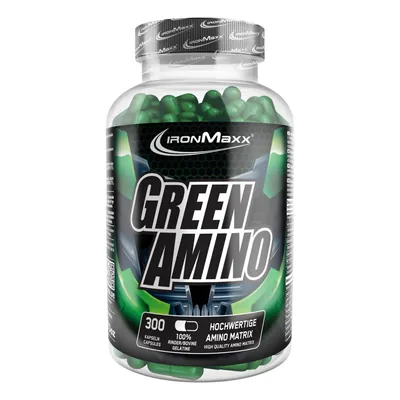 Амінокислотний комплекс IronMaxx Green Amino, 300 капсул