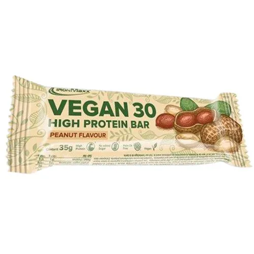 Батончик протеїновий IronMaxx Vegan 30 Арахіс, 35 г