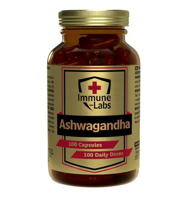 Ашваганда Immune Labs Ashwagandha капсули по 143 мг №100