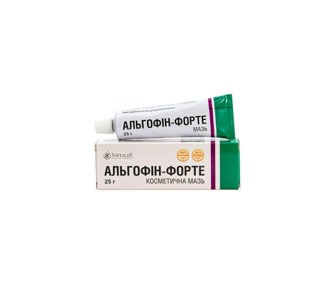 Альгофин-форте косметическая мазь по 25 г в тубах