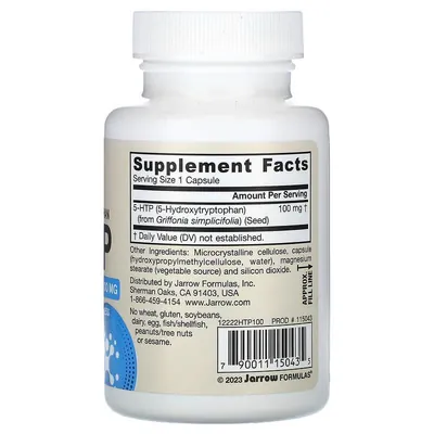 5-НТР Jarrow Formulas 100 мг, 60 капсул