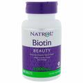 Биотин Natrol Biotin 1000 мкг, 100 таблеток
