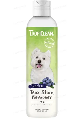Шампунь TropiClean Tear Stain Remover, для видалення сльозових доріжок навколо очей, 236 мл