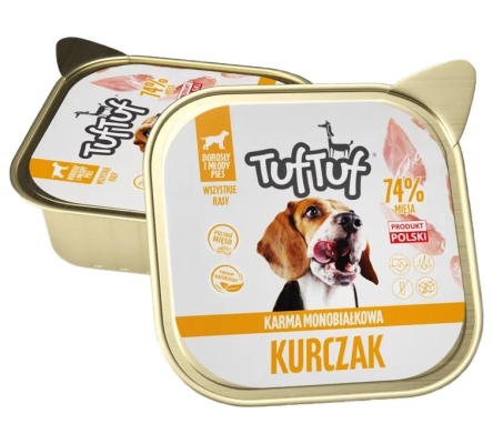 Паштет TufTuf из мяса птицы для собак, 300 г