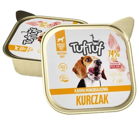 Паштет TufTuf з м’яса птиці для собак, 300 г