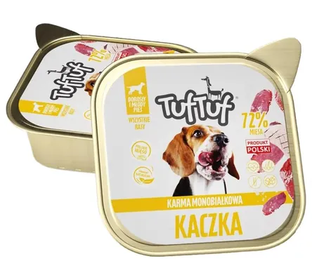 Паштет TufTuf з м’яса качки для собак, 300 г