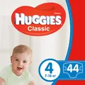 Підгузки Huggies Classic дитячі розмір 4, 7-18 кг, 44 шт